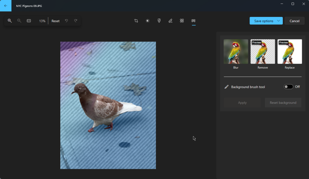 new features of windows photo edits